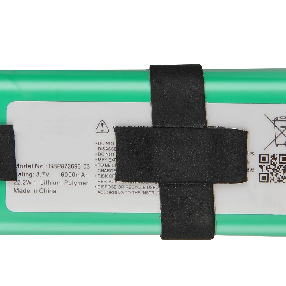 

Original Battery GSP872693 GSP1029102A for JBL Charge 3 Charge3 Large Capacity Genuine Replacement Battery 6000mAh