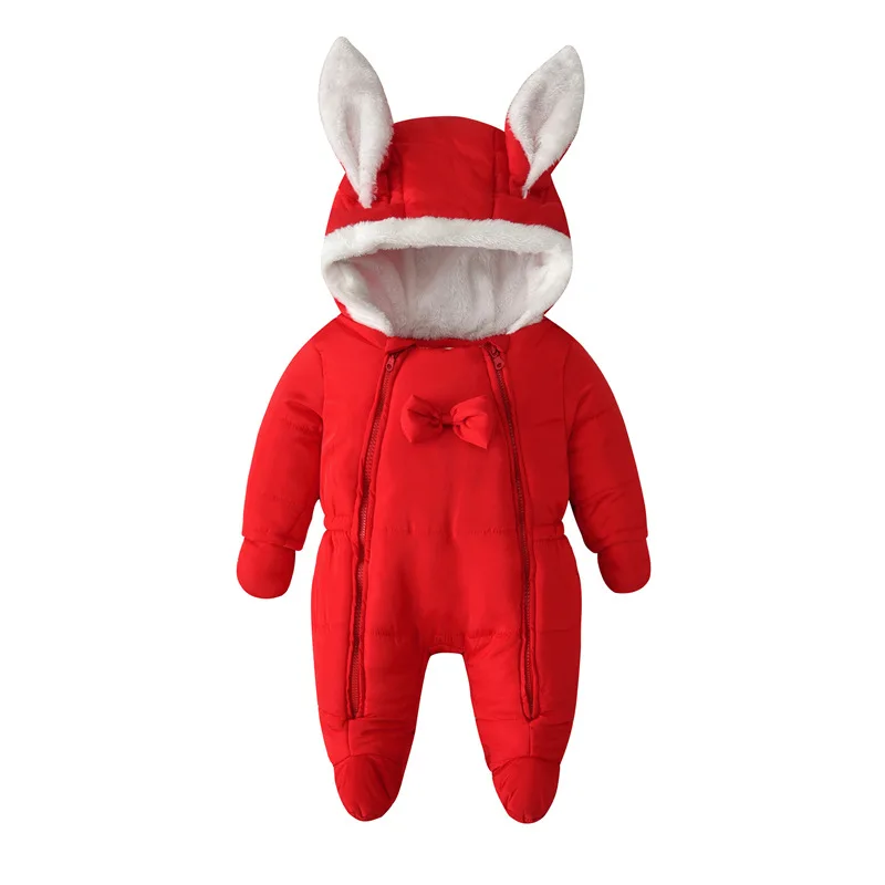 

2020 Baby Clothes Winter &Autumn New Born Infant Boys Girls Warm Thick Jumpsuit Hooded Outfits Snowsuit Coat Kids Romper