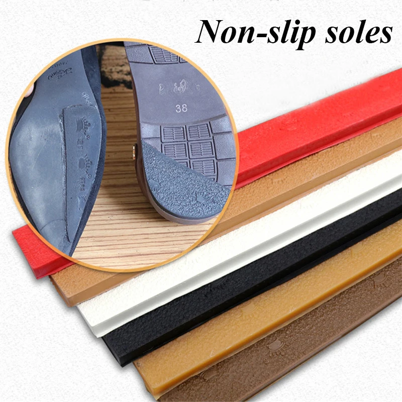 Outsole Repair Patches for High Heel Thickened Patch Leather Shoes Rubber Shoe Anti Slip Replaceable Wearable Easy DIY Sole Pad