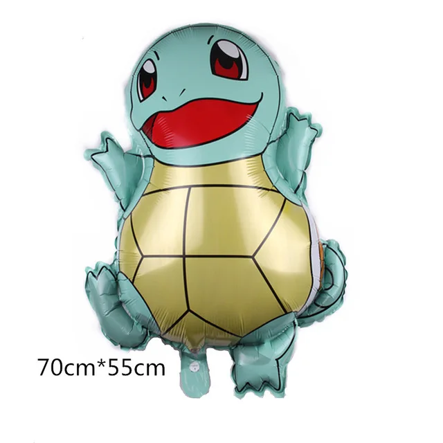 1pc Новые воздушные шары Пикачу pokemon go, праздничные вечерние шары с днем рождения, праздничные украшения для детей, подарок для мальчиков, Мультяшные игрушки - Цвет: 1pc