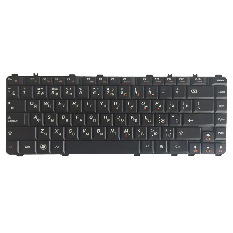 Новая русская клавиатура для ноутбука Lenovo Ideapad Y460A Y460P B460E V460 V460A Y560A Y560AT Y560P RU черная