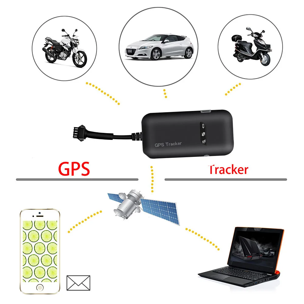 Автомобильный GPS трекер GT02D реле аккумулятора локатор для мотоцикла система