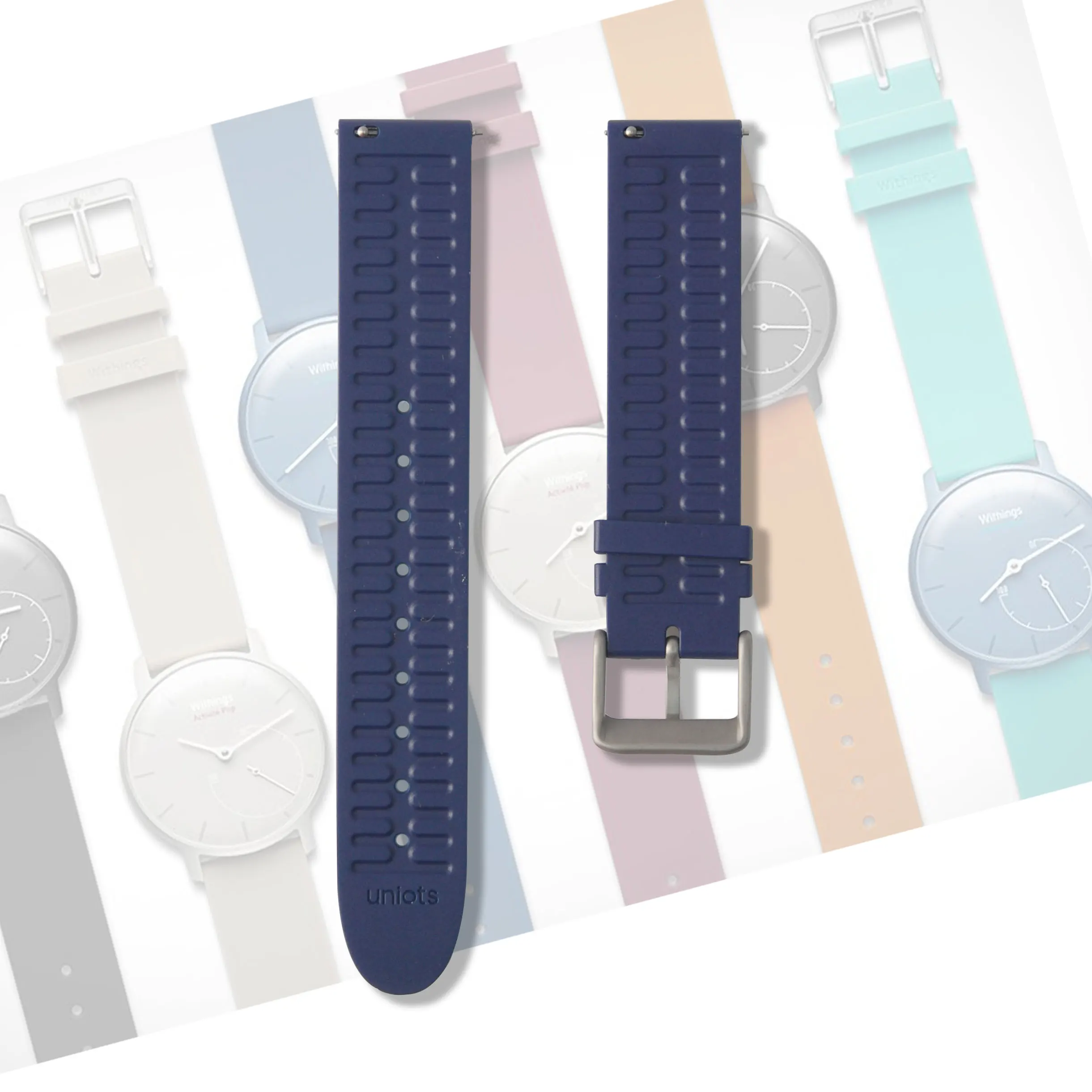 18 мм спортивный ТПУ Браслет ремешок для Withings Activite Pop/сталь/Сапфир Смарт часы |