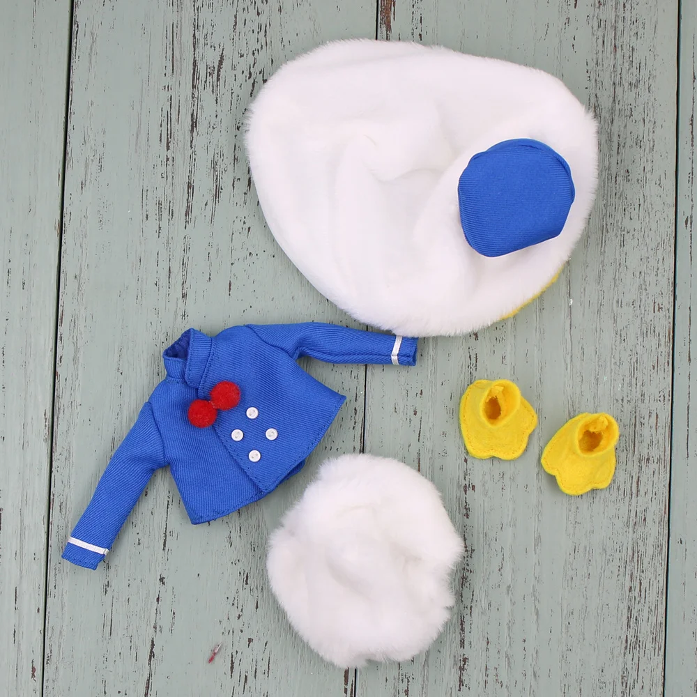 Наряды для куклы ICY DBS Blyth костюм с уткой шарнирного тела косплей-одежка 1/6 BJD ob24