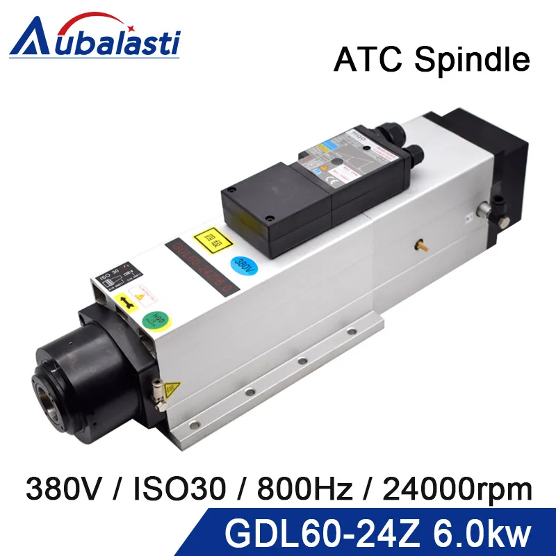Aubalasti Автоматическая смена инструмента шпинделя GDL60 24Z 6KW Вход Напряжение AC 380V