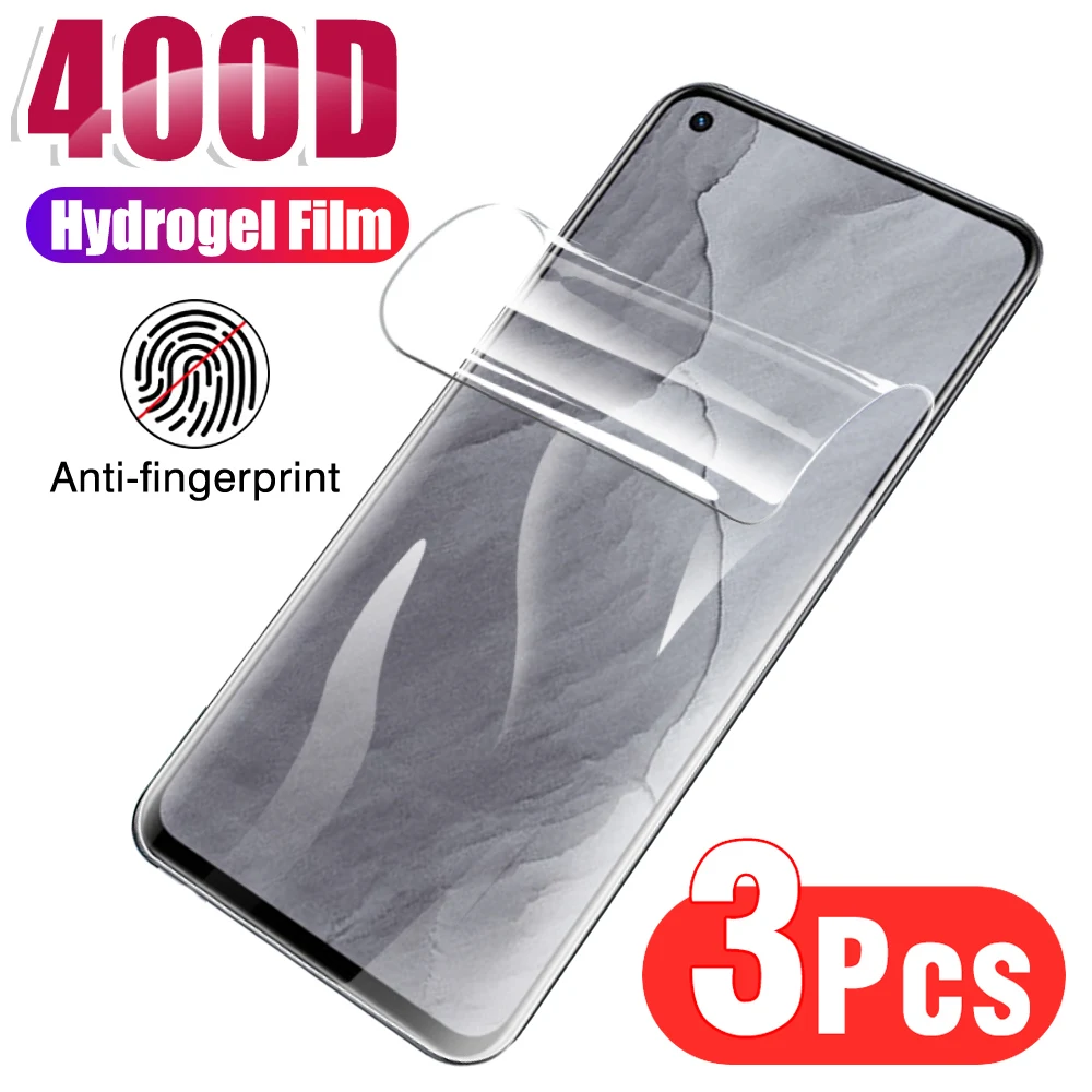 

Гидрогелевая пленка для Realme GT Master 6,43 дюйма, 3 шт., защитная пленка для экрана OPPO Realmy GT Master 5G, мягкая прозрачная мягкая пленка, не стекло