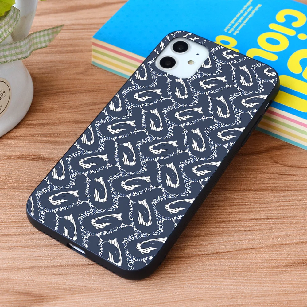 

For iPhone Abstract Pattern Soft TPU border Apple iPhone Case