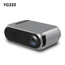 YG320 светодиодный проектор высокое качество фокус объектива 1080P 3D