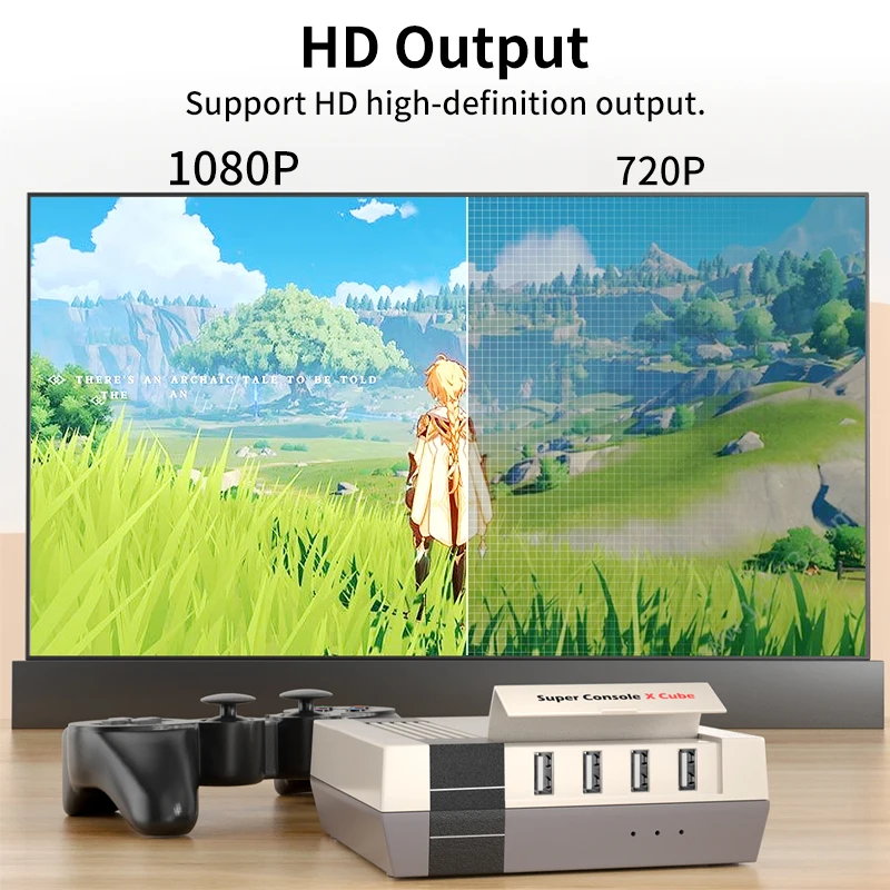 Консоль игровая консоль для PSP/PS1/N64/SNES/NES 110000 встроенных игр | Электроника