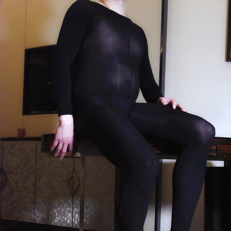 Комбинезон мужской однотонный с чулками очень большого размера | Тематическая