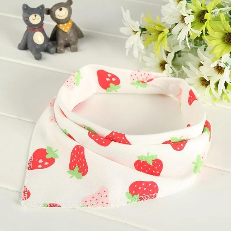 Civarua-Baberos de algod&oacute;n org&aacute;nico para beb&eacute;, Bandana absorbente, s&uacute;per suave, alimentaci&oacute;n, 1 unidad-2