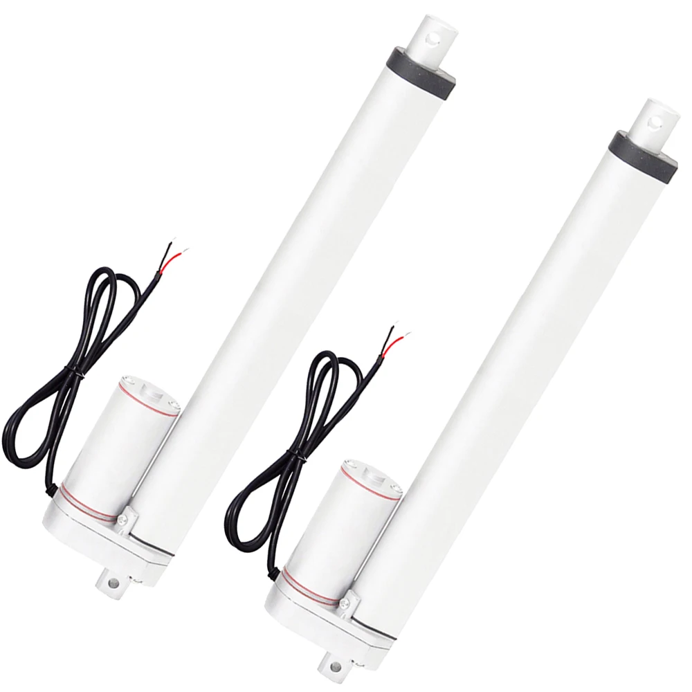 Электрический линейный привод двойной 12 В постоянного тока 14 дюймов нагрузка 150 Н