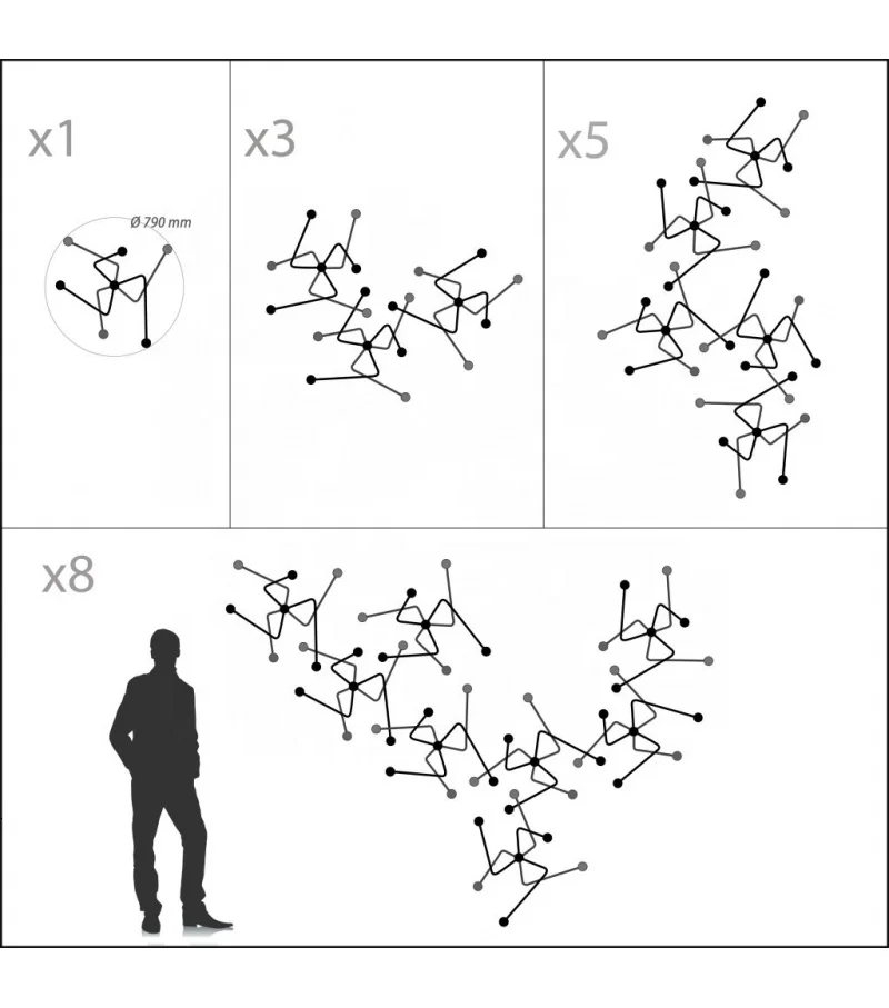 Индивидуальное Модное Освещение для гостиничной комнаты современное