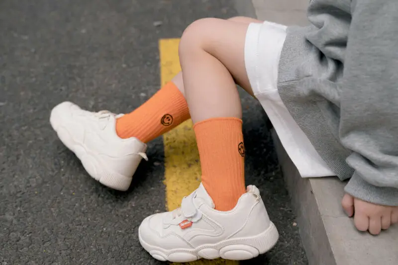 Hot Cute Cotton Baby Socks Anti-Slip Infant Knee High Sock Newborn | Мать и ребенок