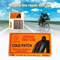 1 set durable glue effortless vulcanization patch tire repair tool for tire inner tire patches tire patches glue