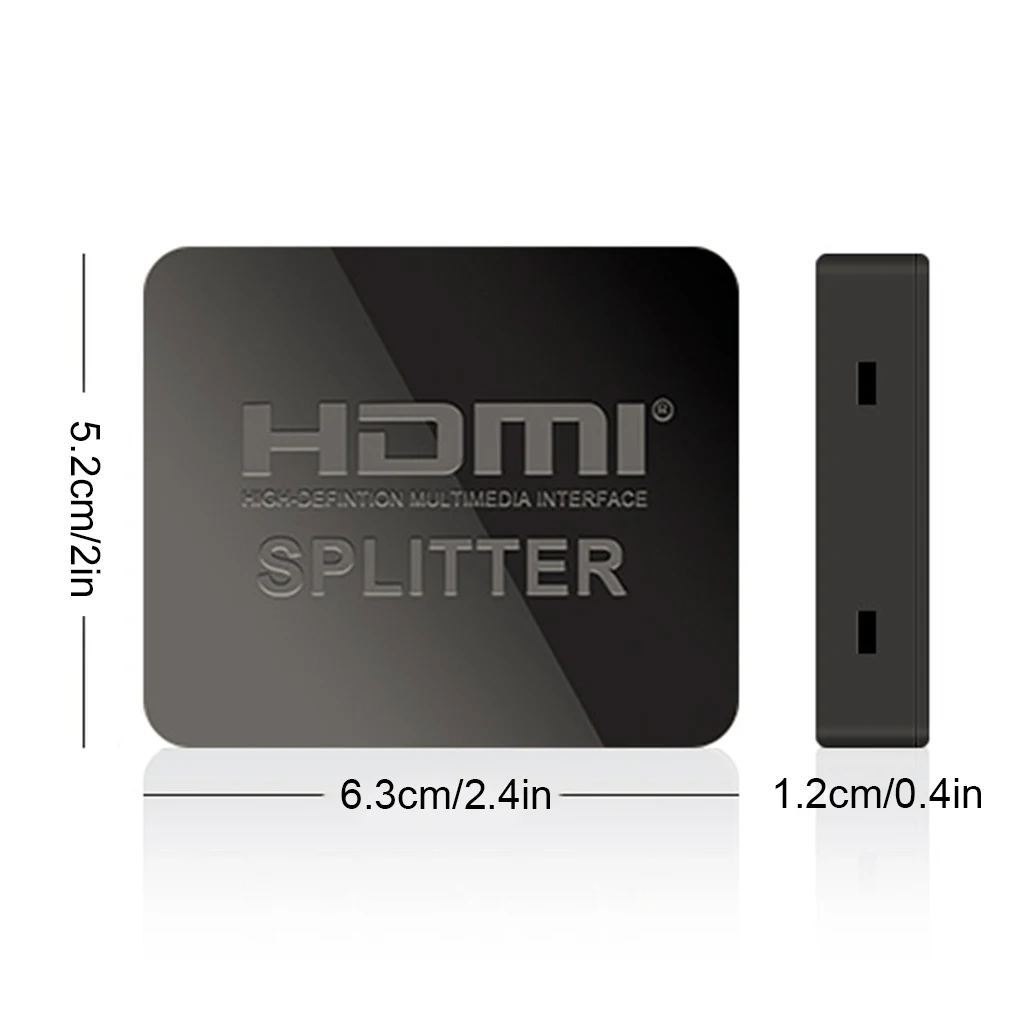 4K HD Split ter Full 1080p видео переключатель коммутатор 1X2 1 в 2 out усилитель | Электроника