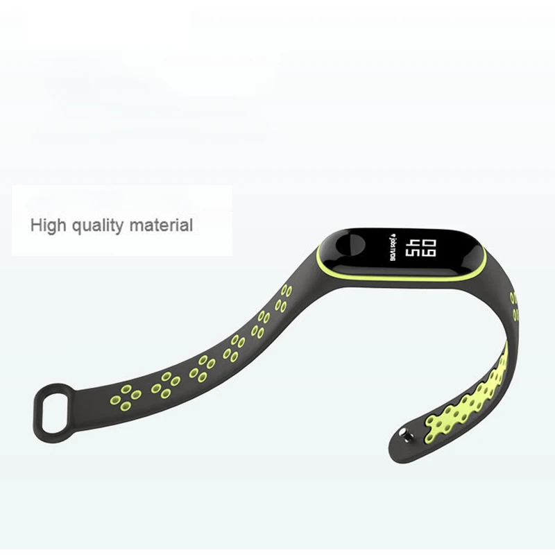 Спортивный Браслет mi Band 4 ремешок на запястье для Xiaomi band 3 спортивный силиконовый