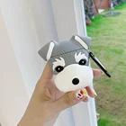 1 шт., силиконовый чехол для наушников AirPods 12 (чехол + крючок)