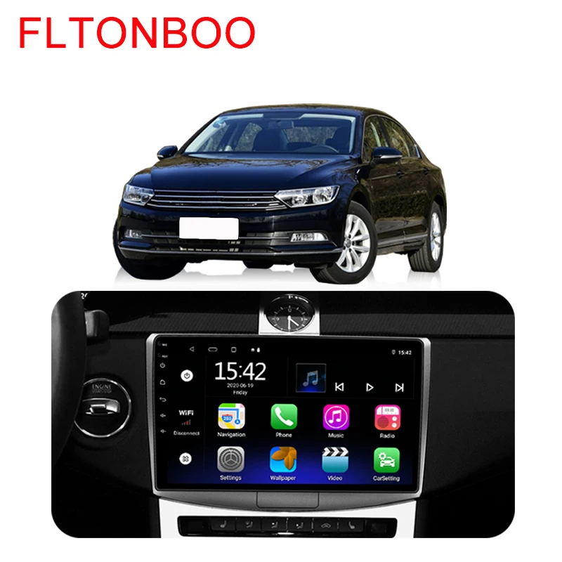 10 1 дюймовый Android автомобильный мультимедийный GPS навигатор радио плеер для Volkswagen