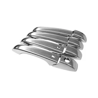 for jeep grand cherokee 2014 2017 abs chrome accessories car door handle cover decoration trim car exterior styling stickers