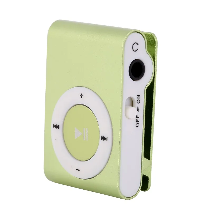 USB металлический мини MP3-плеер с зажимом, спортивный портативный музыкальный цифровой TF/SD слот для карты, плеер mp 3 плеер, карта для бега, переносной мини mp3 Mu