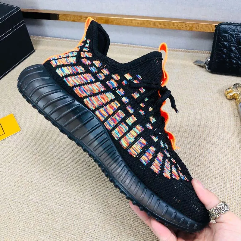 

Мужские кроссовки для бега Prowow, темно-синие дышащие кроссовки из сетчатой ткани, повседневная обувь для бега, для лета, 2021