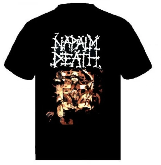 

NAPALM DEATH Time waits for no slave Music punk rock t-shirt NEW SMALL