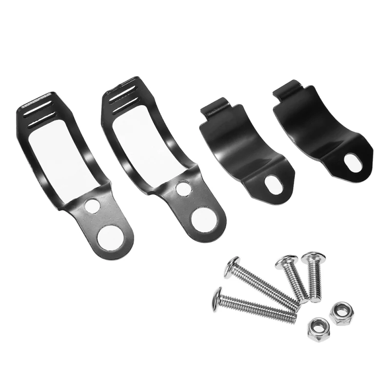 1 пара Универсальный кронштейн для поворотников мотоциклов и фар черный