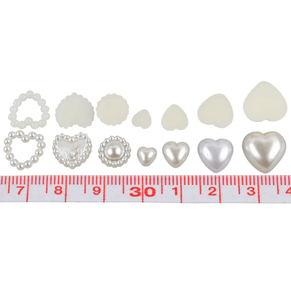 

Water droplets love design is flat with no hole beads more clothes bag hat DIY accessories material