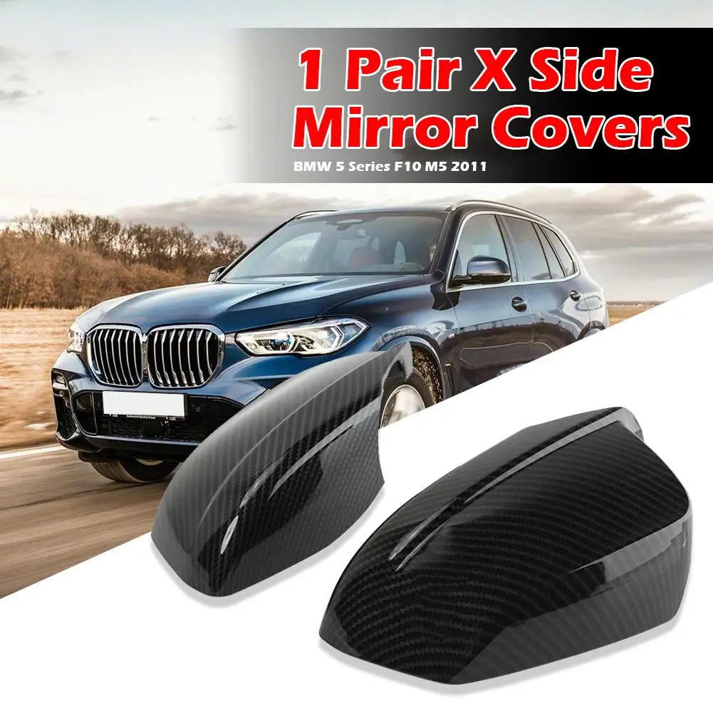 

1 пара, крышки для боковых зеркал BMW 5 Series F10 F18 2010-2013