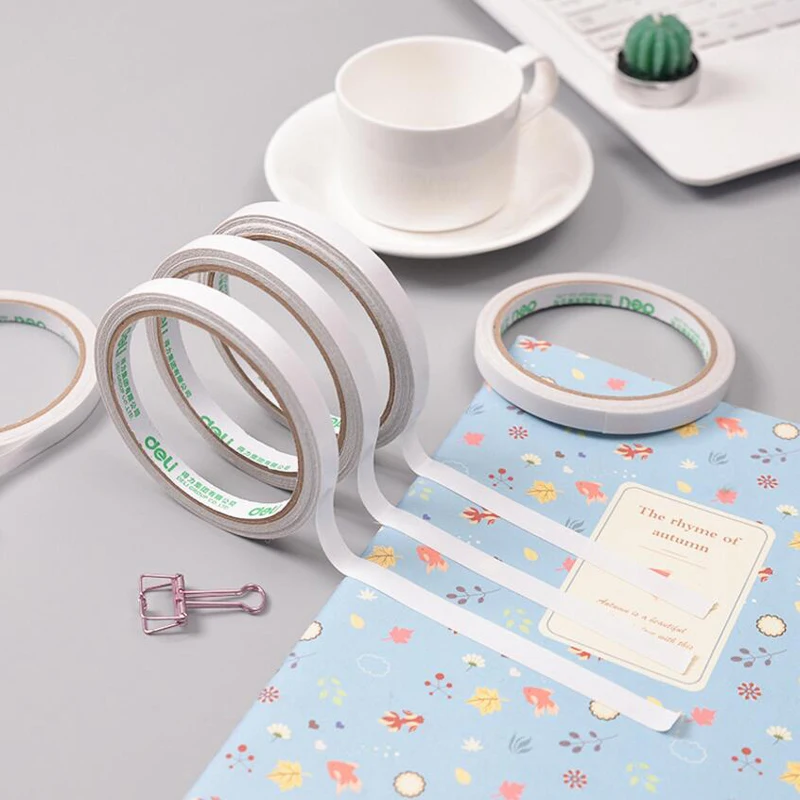 1 шт. двухсторонняя клейкая лента длиной 15 м | Канцтовары для офиса и дома