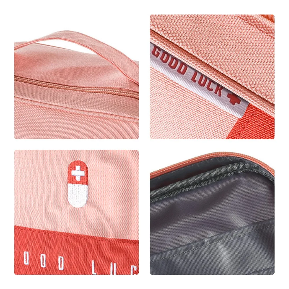 

Thickened Layered Medicine Box Large-capacity Family Portable Medicine Box Storage Bag Fabric Multifunctional First Aid Kit