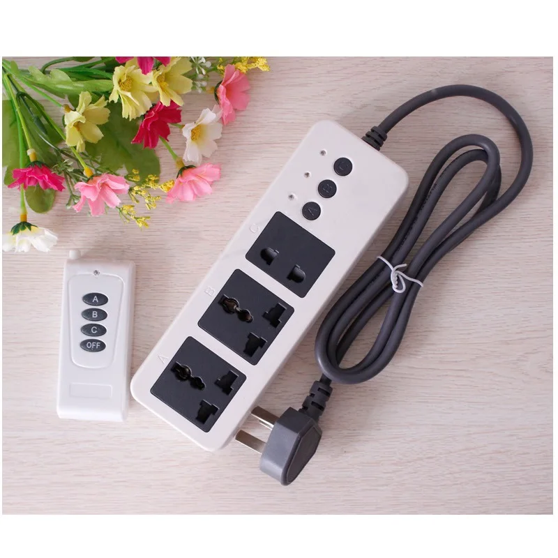 Блок питания Универсальный сокет адаптера пульт дистанционного управления