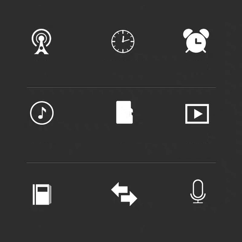 Музыкальный плеер с Bluetooth FM радио 1 8 дюйма ГБ Hi Fi Bluetooth|Станционарные медиаплееры| |