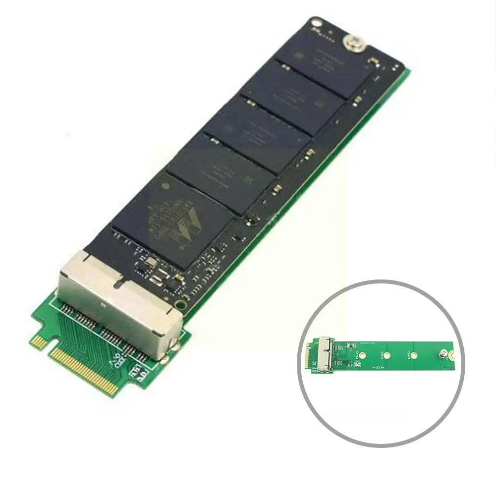 12 + 16 Pin SSD на M.2 NGFF PCI-e адаптер конвертер для Apple Air Pro A1465 MacBook 2013-2015 A1466 R8J2 | Компьютеры