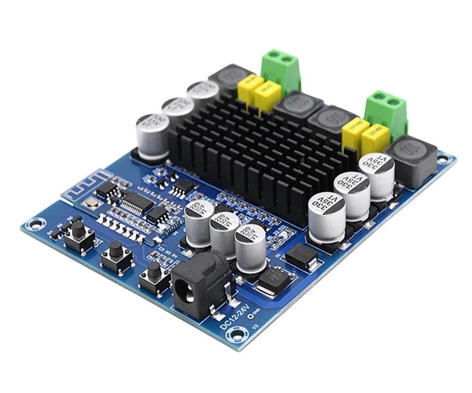 AIYIMA Bluetooth 5,0 TPA3116D2 цифровой усилитель плата класса D Мини усилитель мощности для дома 50x2 с предусилителем NE5532 Op Amp