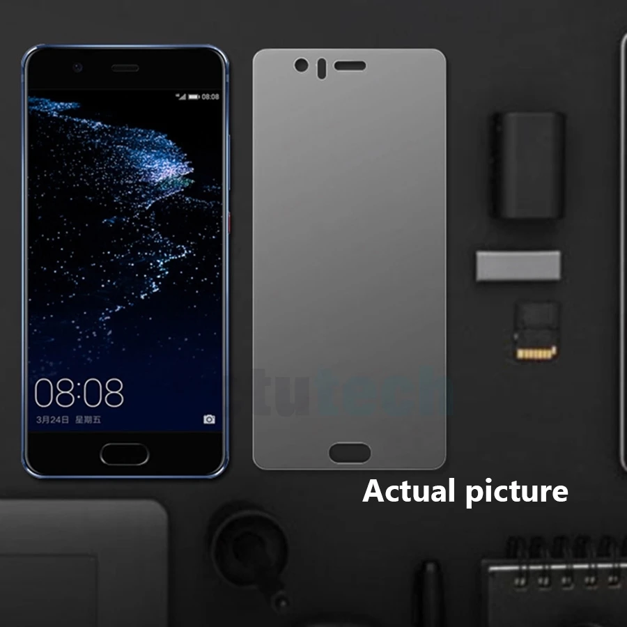 Защитное стекло для Huawei Honor 8 9 матовое закаленное без отпечатков пальцев View P20 P30 Pro