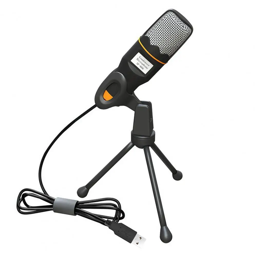 

Новый конденсаторный микрофон со штепсельной вилкой, домашний стерео микрофон, Настольный Штатив для ПК, YouTube, видео, Skype, общения, игр, запис...