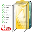 Защитное стекло для iPhone 13 Pro Max, 12, 13 Pro Max, 13 Mini, 4 шт.