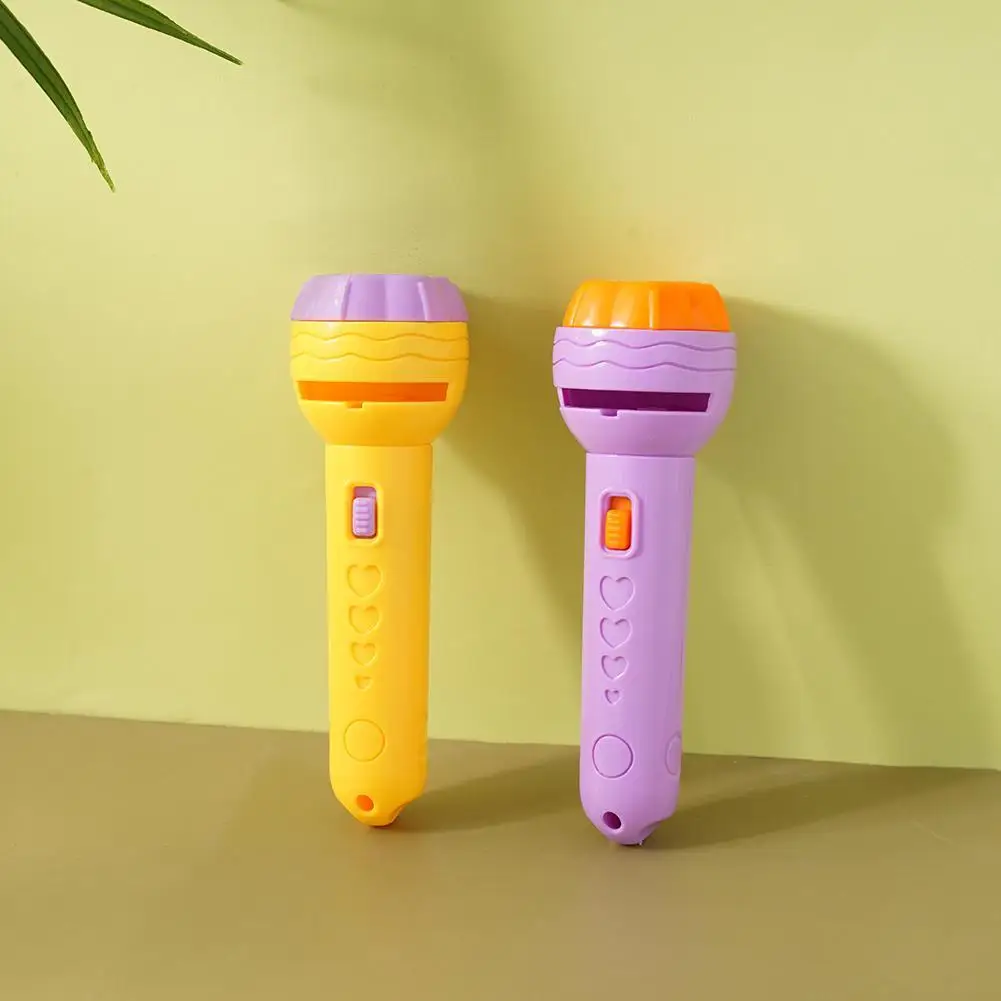 Детский проектор со вспышсветильник книга с рассказами Обучающие игрушки