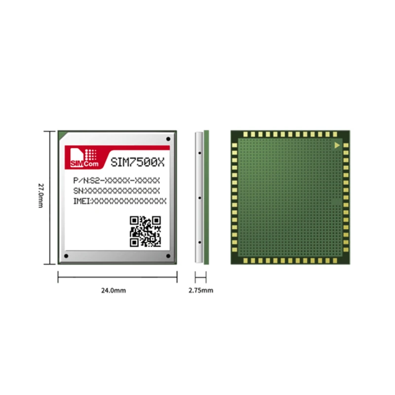 SIMCOM SIM7500JE LTE CAT-1 модуль для японского LTE-FDD B1/B3/B8 LGA посылка поддержка Softbank