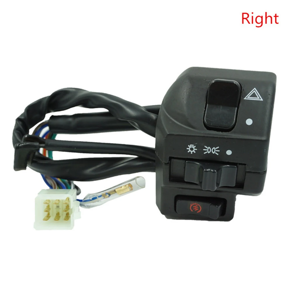 

22MM Motorcycle Switch 2pcs 7/8inch Aluminum Black For Honda Brand new