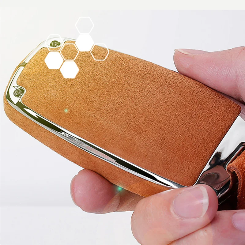 Меховой чехол для ключа автомобиля Land Rover A9 Range Sport Evoque Freelander 2 Jaguar XE XJ XJL XF C-X16 V12