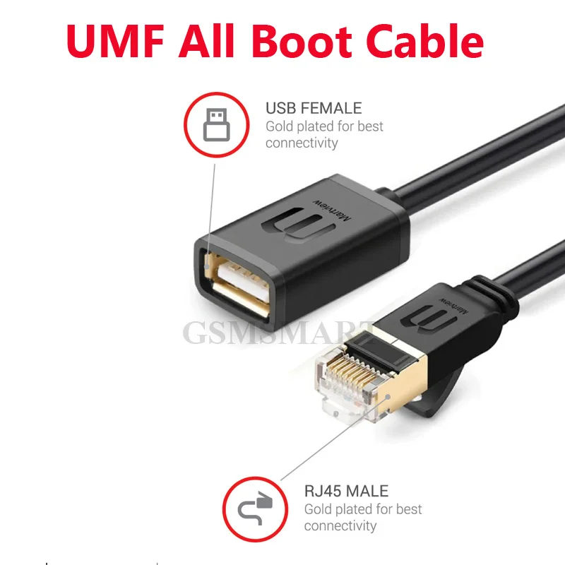 UMF все загрузочный кабель Umf/все в одном для edl /dfc модели 9800 qualcomm/mtk/spd загрузки -