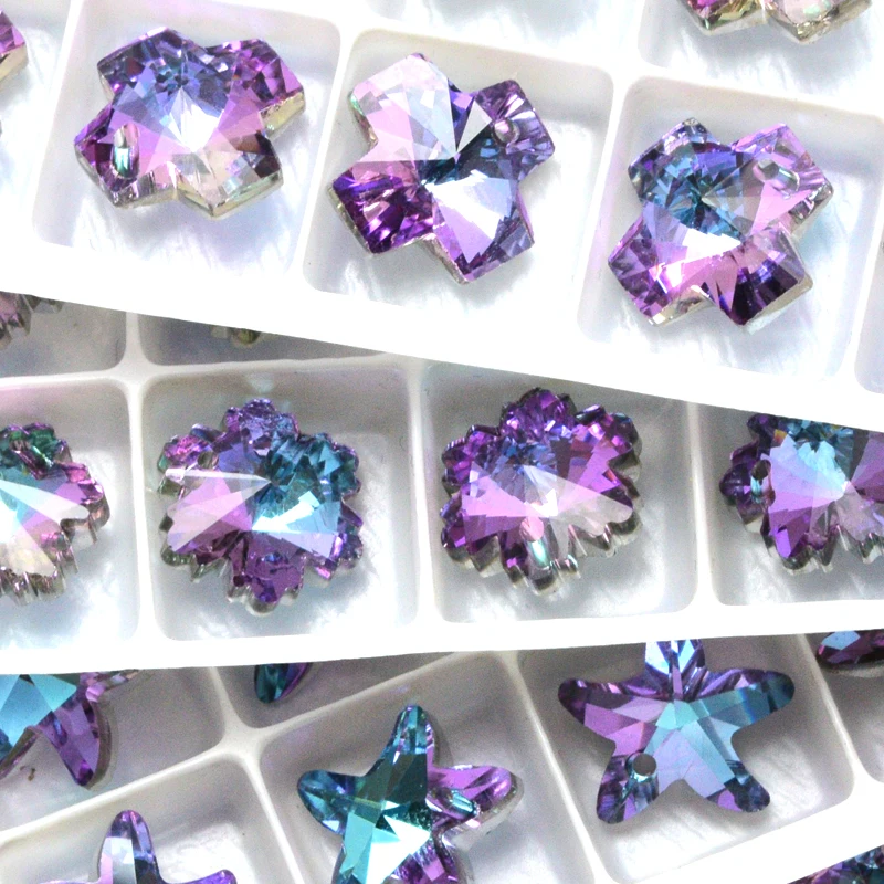 Новый дизайн одежды Стразы в форме капли многоразмерные блестящие Кристальные