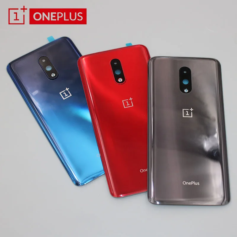 Новинка 100% Оригинальный чехол для OnePlus 7 задняя крышка батарейного отсека заднее