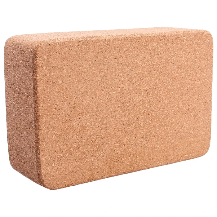 Блок для йоги 15 × 22 7 см 600 г пробка|Блоки йоги| |