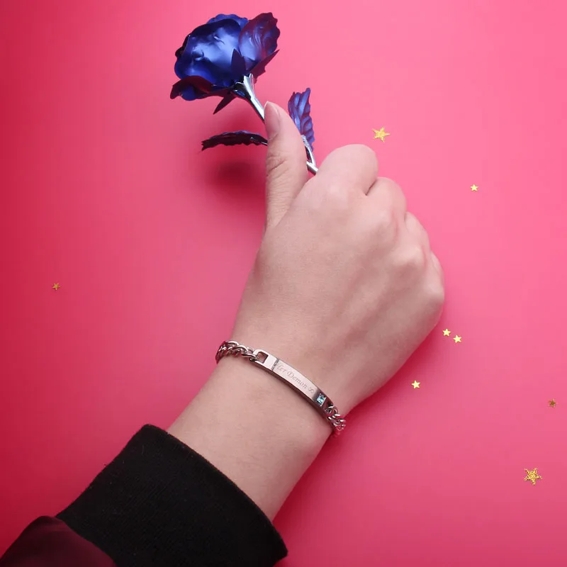 Браслет с шармами его ангел и ее демон для мужчин женщин|bracelet men|his hers braceletbracelet his her