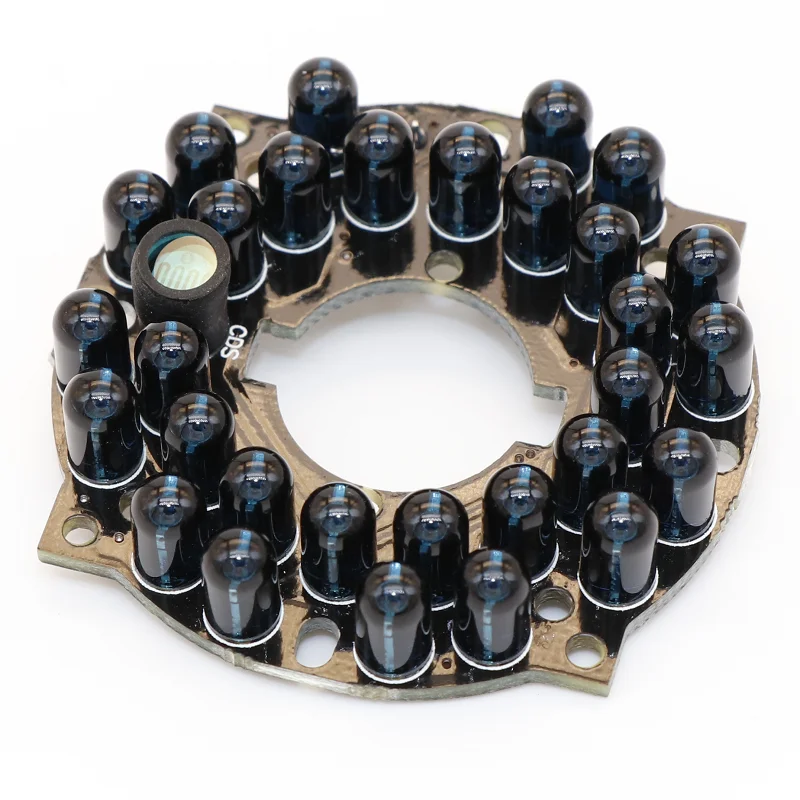 90 градусов для оборудования видеонаблюдения инфракрасный светильник 30 зерна ИК