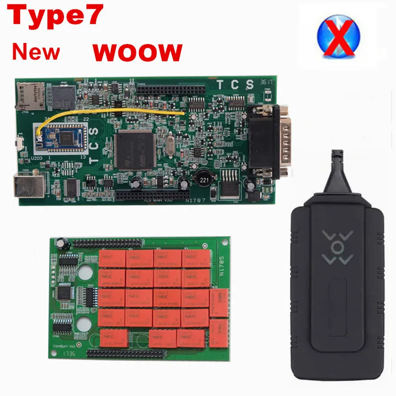 A+ OBDIICAT TCS PRO WO-W pro как Multidiag Bluetooth. R3/2016R1 Keygen 5 в NEC 9241A автомобильный грузовик диагностический инструмент OBD2 сканер - Цвет: Wow No BT